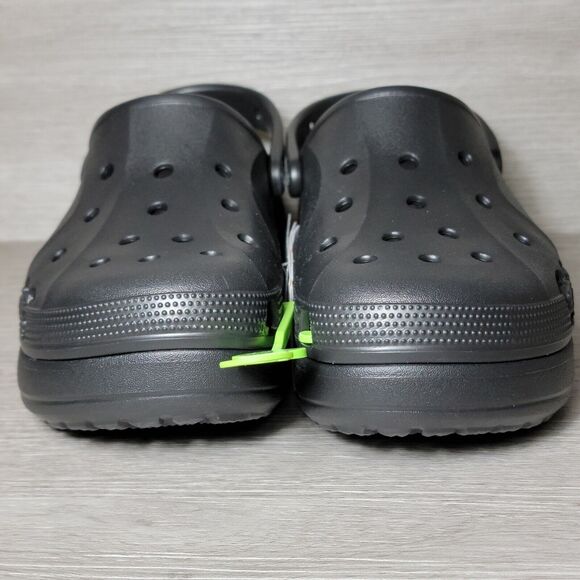 Crocs Women's Baya Platform Clog Slip On Comfort Sandal Shoes Size 11 Black New - Picture 7 of 11